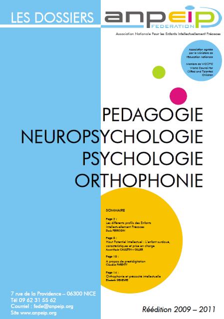 DossierANPEIPPedagogieNeuropsychoPsychoOrthophonie