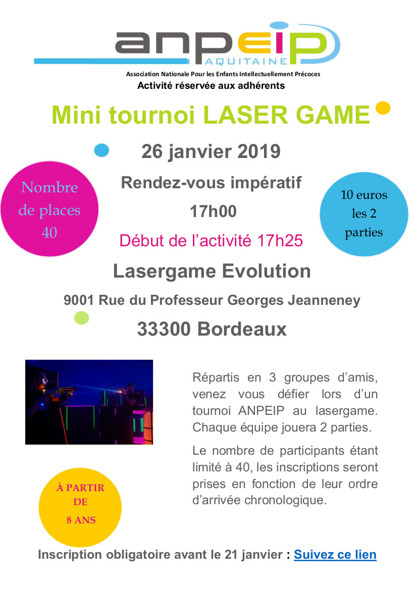 2019 01 26 Flyer Lasergame