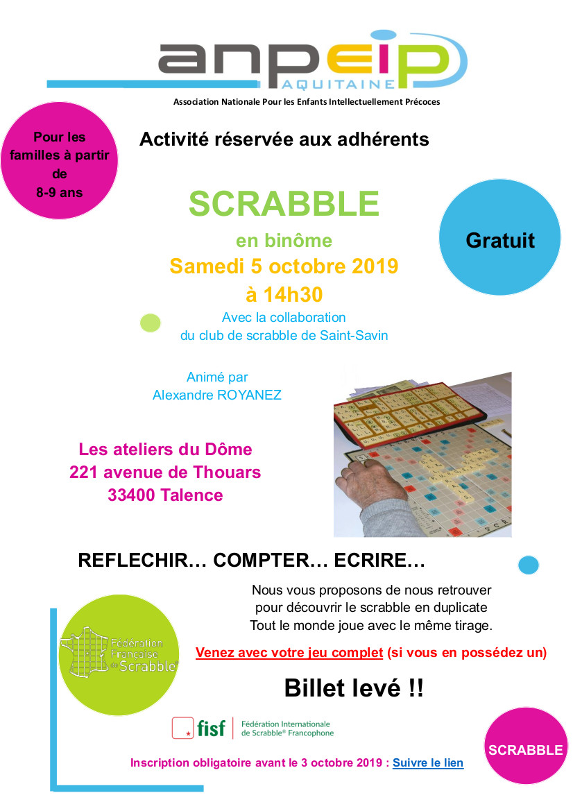 2019 10 05 flyer scrabble