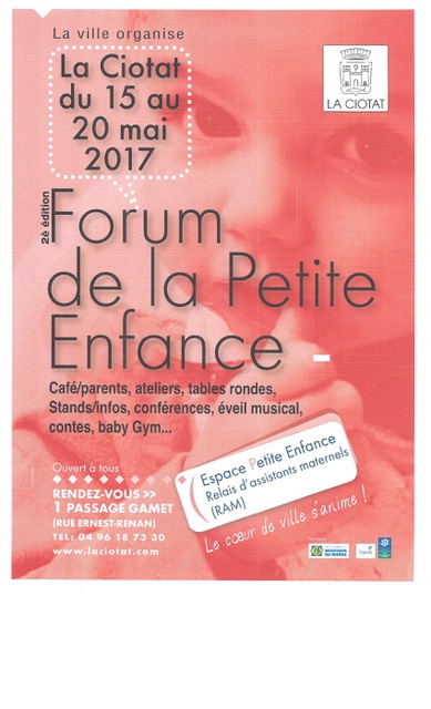 cp forum petite enfance