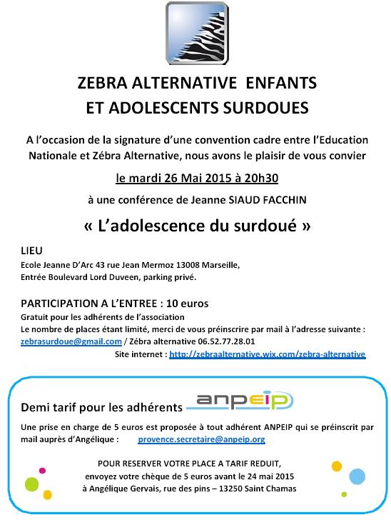 Affiche Conf Zebra Mai 2015