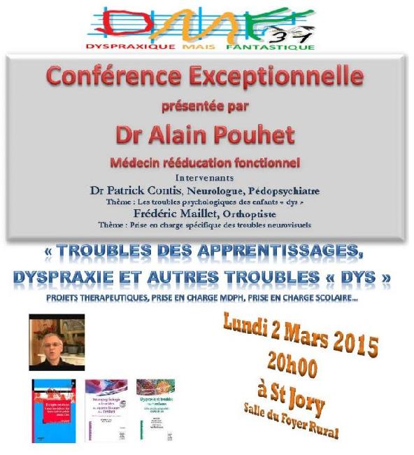 Affiche Conf DMF POUHET mars 2015